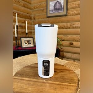 MATTE WHITE Brumate 25oz Leakproof Travel Mug • Discontinued